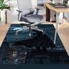 1pc Batman Night Cityscape Carpet, for Home & Office Decor, Desk Chair Carpet, Festive Gift,Conference Room CarpetL1069