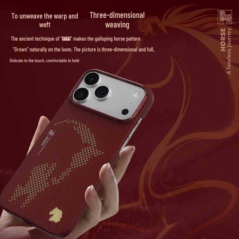 Mr. Blue Aramid Fiber Magnetic Case for iPhone 18 Pro