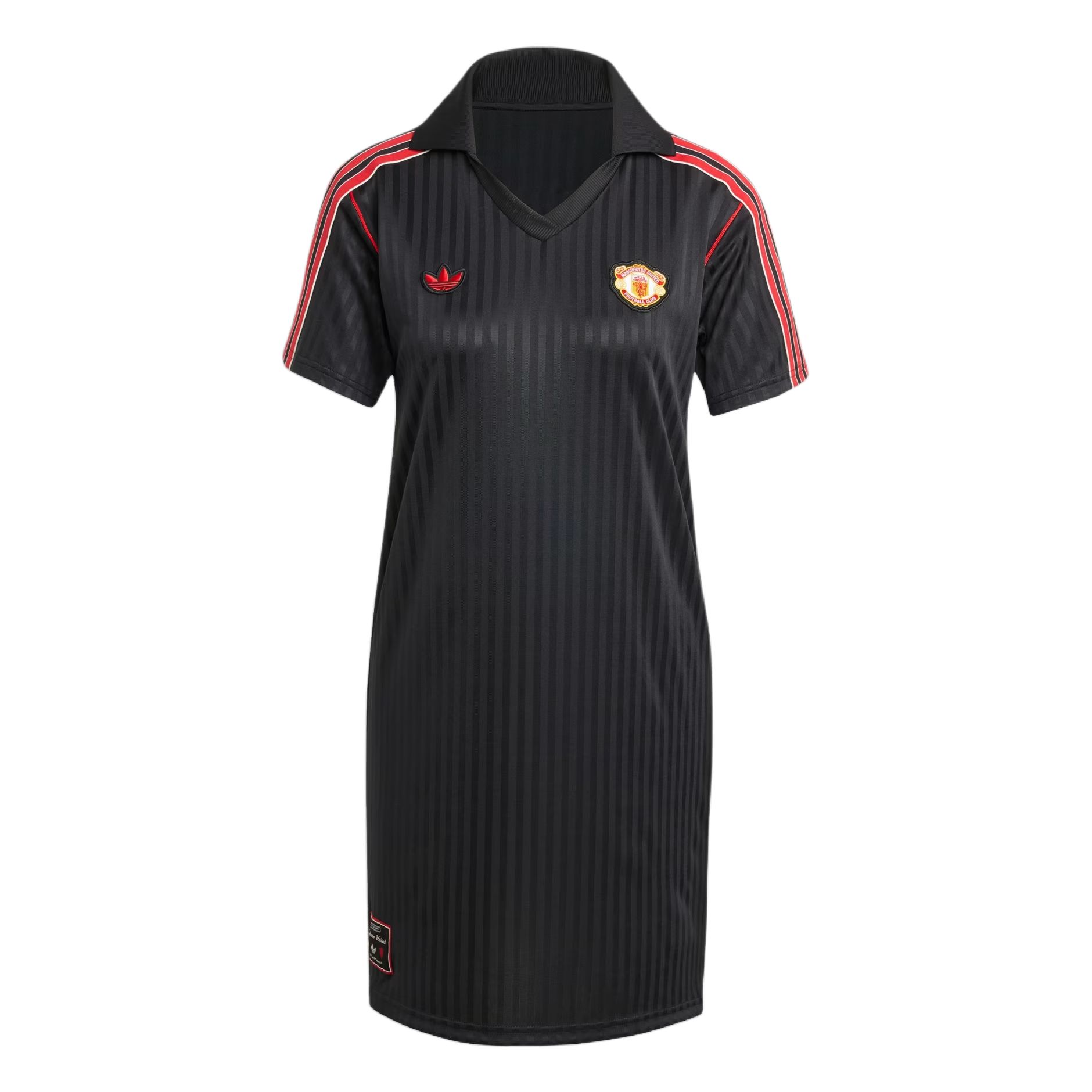 adidas Originals x Manchester United MUFC ICON Dress Black Women JF0385 XL