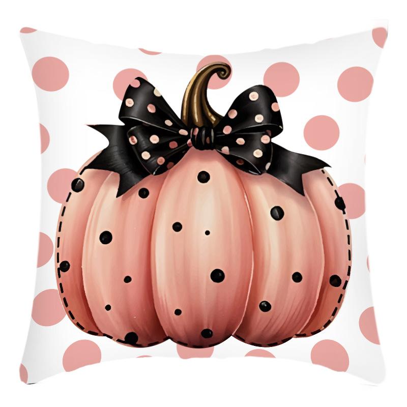 New Halloween Pillow Sofa Living Room Pillow Pillow Ghost Letter Print Pillow Cover