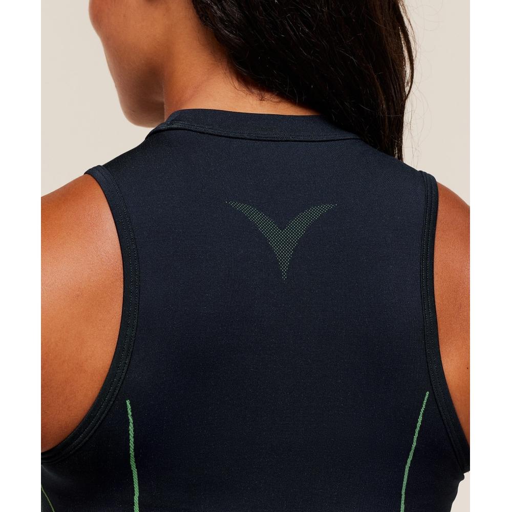 Gymshark Apex Nahtloses Tanktop Schweres Blau Aktives Grün B4c6m Uds4