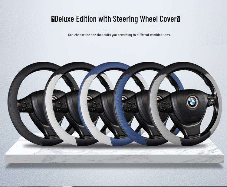 Universelle Ganzjahres-Ledersitzauflage für Autos - Vollständige Abdeckung