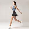 Summer Sports and Fitness Shorts, Women's Anti Glare Outdoor Quick Drying Skirt Pants, Running Breathable Gym Short Skirt, Tennis Skirt
