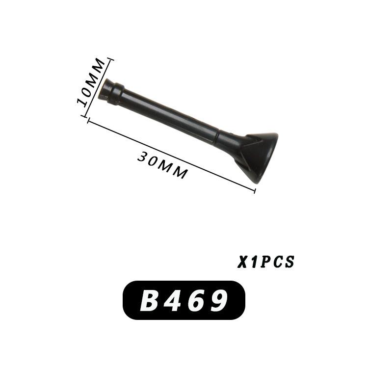 100Pcs Medieval Soldier Miniature Building Block Weapon Accessories Spear Bow Arrow Sword Puzzle Assembly