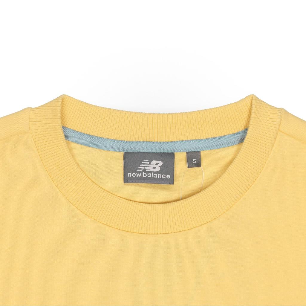 New Balance Zero Per Zero Sweatshirts Unisex Yellow Crew Neck Moderate Regular NCA47023-YL