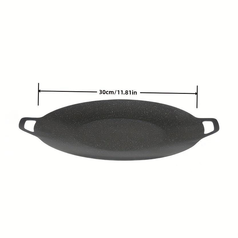 Grill Pan Barbecue Pan Pork Belly Non-stick Cooker Maifan Stone Induction Cooker Gas Barbecue Tray Roast Plate