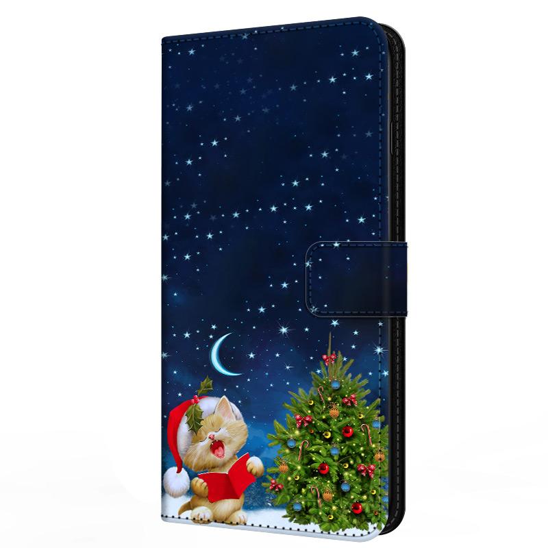 Leather Case For Honor 300 Honor300 Ultra Card Stand Book Cover For Magnetic Wallet Phone Bumper Merry Christmas Shell Flip Para