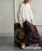 Antiqua Long Sleeve Sheer One Size White Women's Linen-Like Shirt, PK-01339, 03,