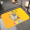 Anime R-Rainbow Brite Floor Mat Diatomite Bath Mat, Quick Dry Absorbent Non-Slip Door Mat