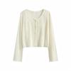 2026 Summer Maternity Ice Silk Knit Cardigan & Camisole Dress Set