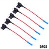 Automotive Fuse Box Circuit Adapter Mini Small and Medium Size ATM Blade Fuse for Car Van Motorcycle RV Boat Tractor TAP Adapter Fuses4