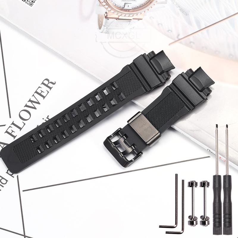 Resin Band Suitable For Casio G-shock GW-4000 GA-1000 GW-A1000 GW-A1100 G-1400 Color Rubber Waterproof Watch Chain Accessories
