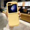 Fashion Matte Wave Edge Silicone Phone Case for Samsung Galaxy Z Flip 6 Z Flip5 Z Flip4 Z flip3 Shockproof Soft Cover