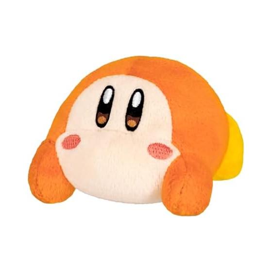 Sanei Boeki Kirby of the Stars Kirby play with Waddle Dee Surprisingly... Stackable Stuffed Toy Waddle Dee W6 x D7.5 x H5cm Stuffed Toy KPWW08