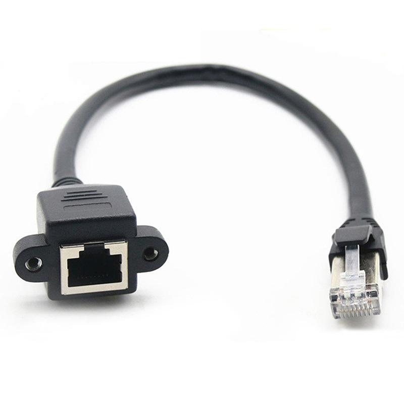 Cate5 Ethernet Cable Rj45 Up Down Left Right Angle Network Cable Patch Short Cord 0.3/0.5/0.6/1M