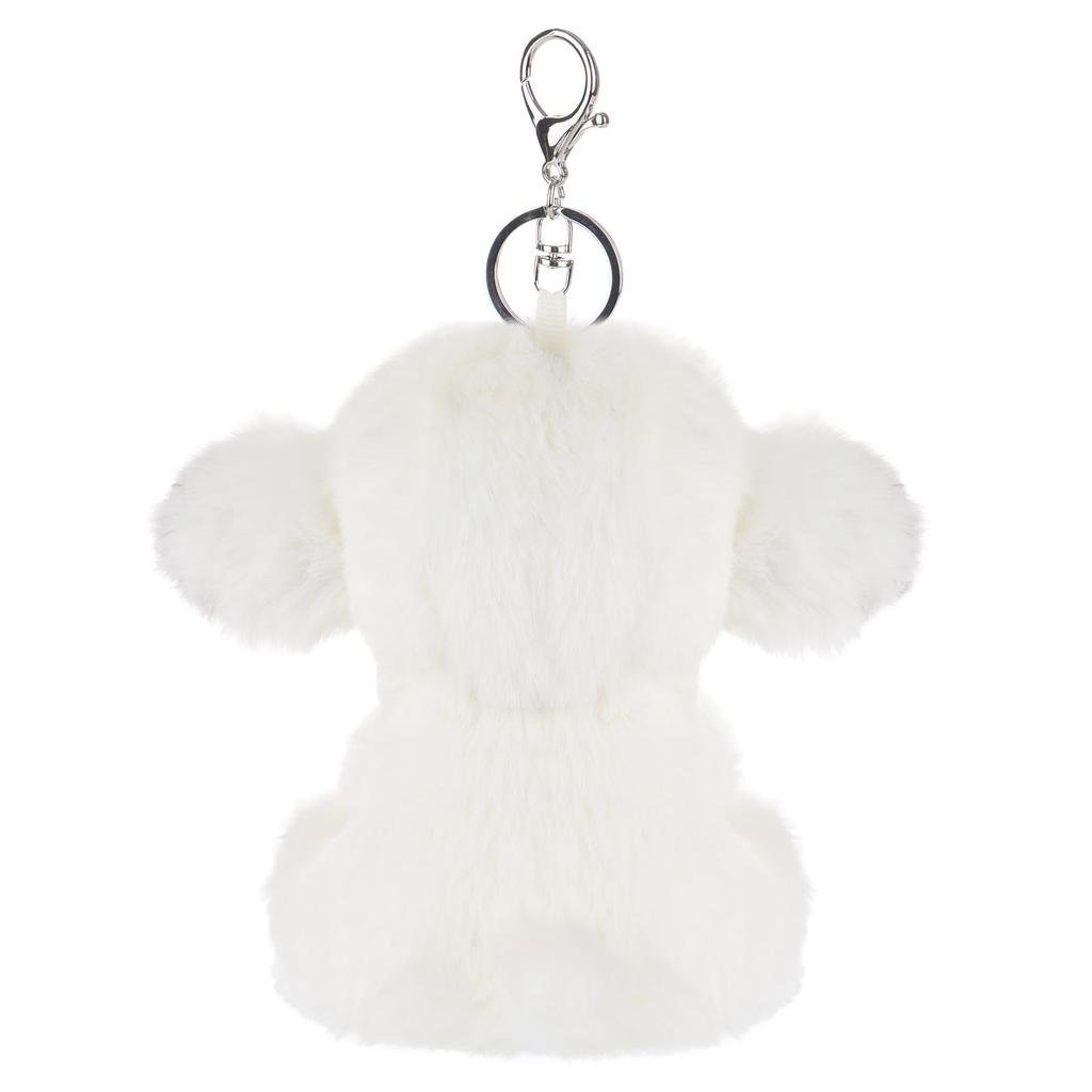 [Apricot Lamb] Cute Soft Animal Keychain Plush Toy, Suitable for Men and Women, for Backpacks and Wallets, 13cm