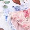 Japanese Style Women's Lace Embroidered Low-Waist Thongs