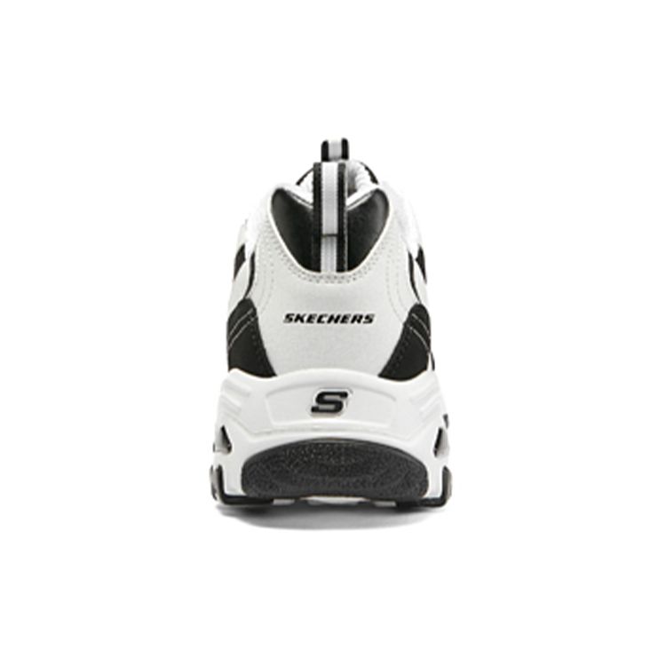 Skechers DLites 1.0 Scarpe Panda Color Block Moda Sportiva Versatili Casual per il Pendolarismo Aumentano l'Altezza Scarpe Basse da Papà Sneaker da Uomo 894129-WBK