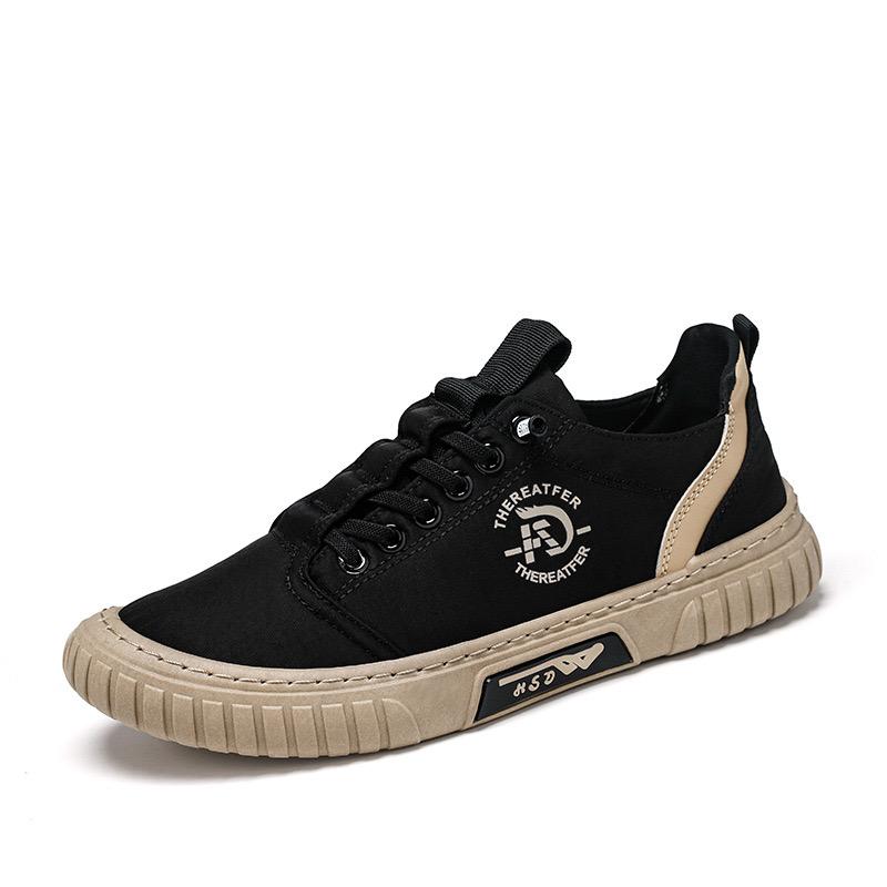 Men's Casual Shoes, Ice Silk Breathable Canvas Shoes, Men's Anti Slip Sports Shoes, Lightweight Flat Shoes, Plus Large Size 47