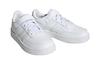 adidas Neo Breaknet Synthetic Leather Low Top Skateboard Shoes White Children Aged 3 7 Years Old HP8969