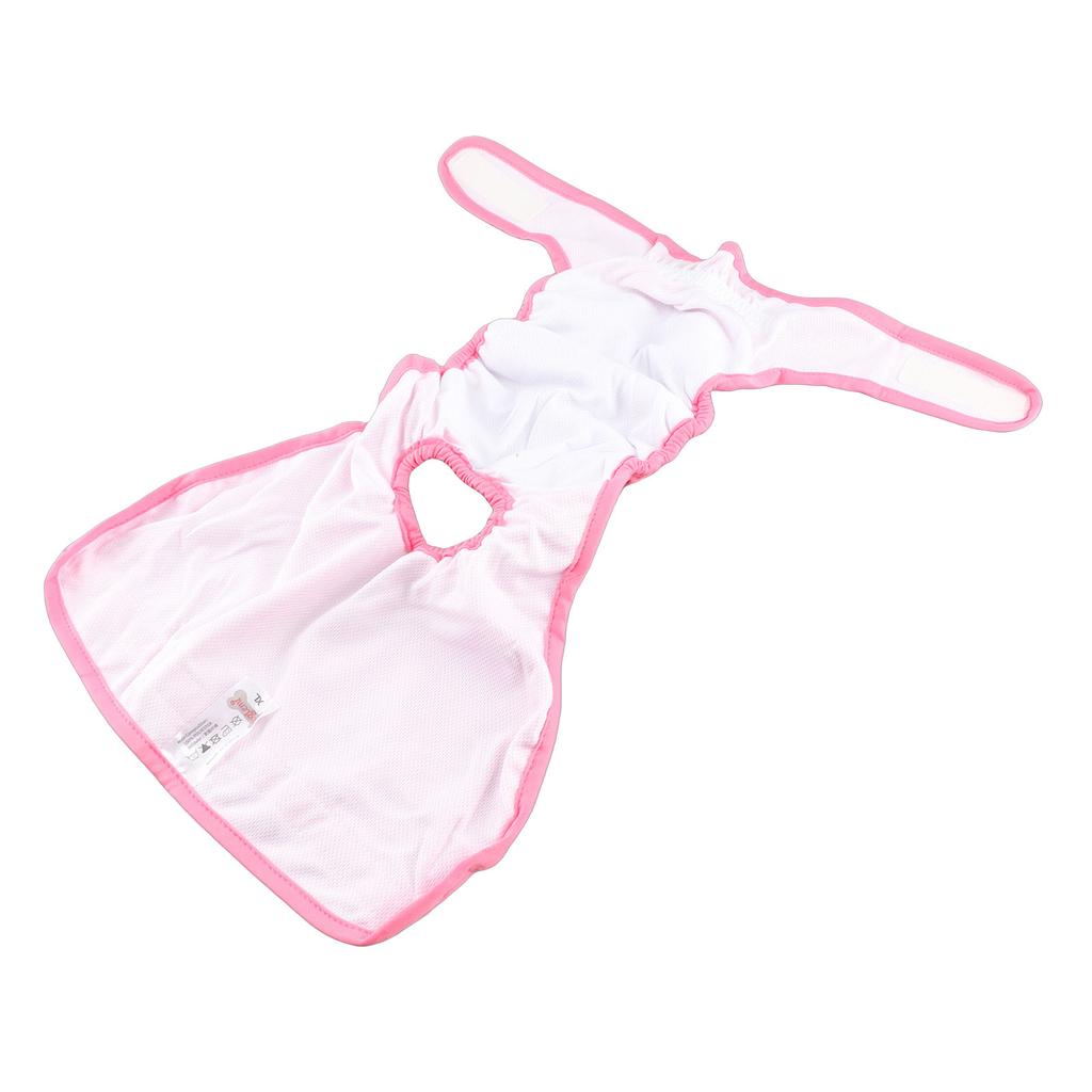 Dog Physiological Pants Soft Adjustable Prevent Nuisance Washable Reusable Diaper Dog Sanitary Pantie for Female Dog