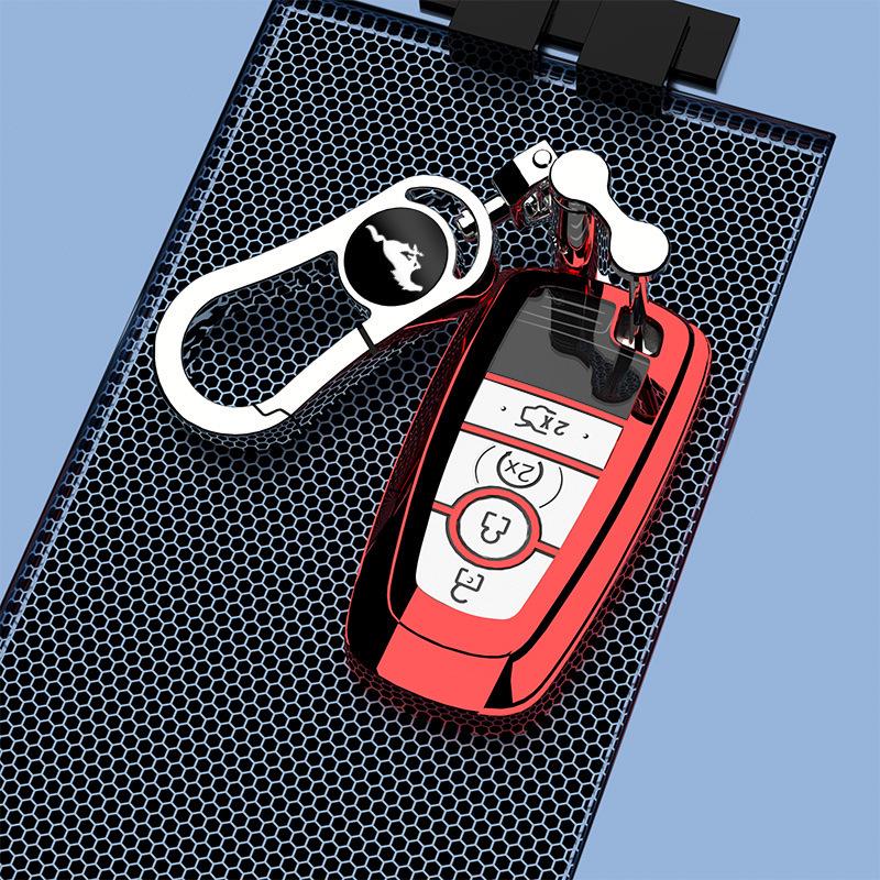 Premium Schlüsselgehäuse für 2021 Ford Mustang Mach-E Schlüssel