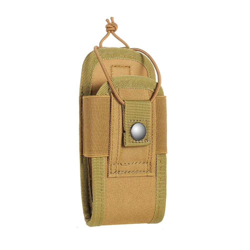 Radio Pouch Holder Radio Holster Molle Radio Pouch Universal Radio Case Military Heavy Duty Radio Bag for Police Firefighter Two