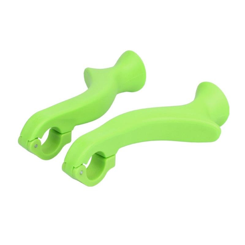 Light Weight Nonslip Bike Handle Extenders Mountain Bike Deputy Handle Replacement Plastic Handle Bar Ends Grip