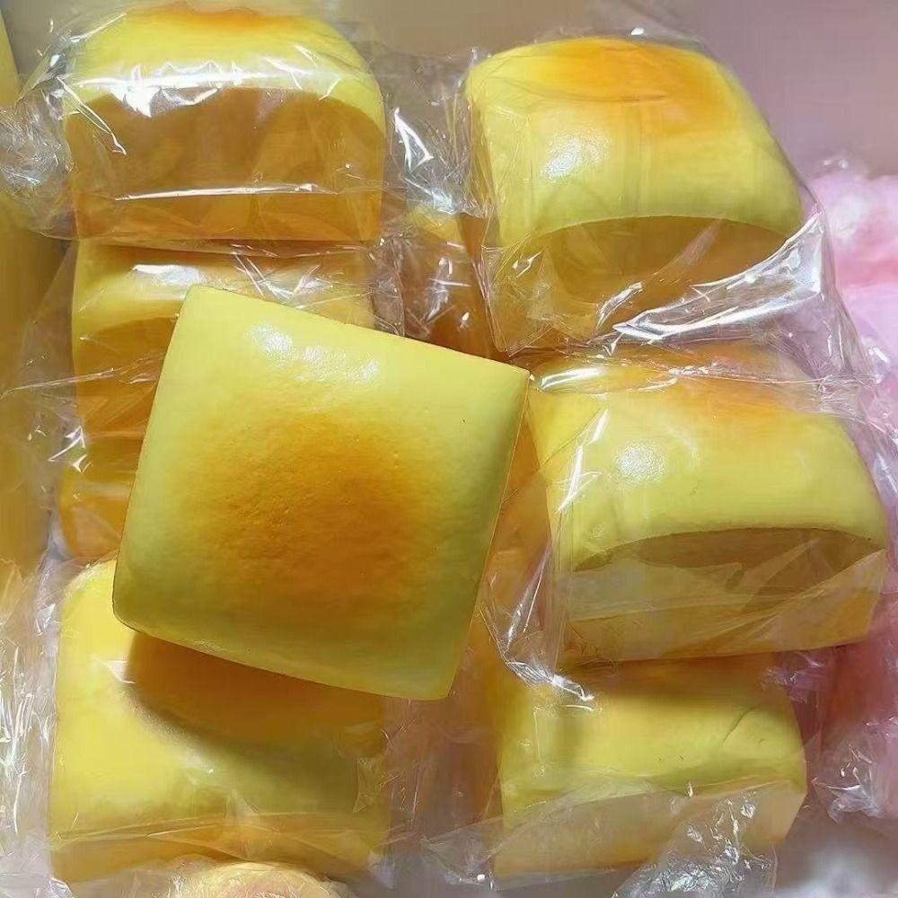Slow Rising Hawaiian Bread Squishy Simulated Slow Rebound Toy Milk Bread Squeeze Toys Anxiety ADHD