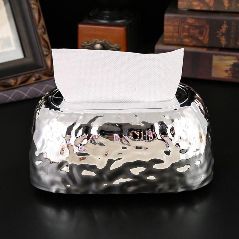 Durable Shatterproof Acrylic Tissue Holder Ideal for Family Household Use with Children Pets Ensuring Impact Resistance