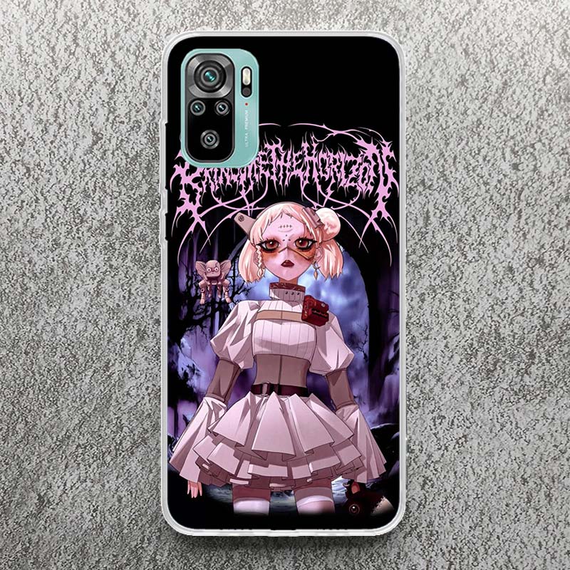 BMTH B-Brings Me The HorizonS Soft Case for Xiaomi Redmi Note 10 9 9S 8 Pro 7 9T 5 Phone Shell Mi 11T 12T 10T 12 11 Lite 6X A3 C