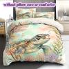 Watercolor Animal Painting Pattern Bedding,Quilt Set Quilt Cover Pillowcase Home Birthday Gift (1*duvet Cover+2*pillowcase,without Core)