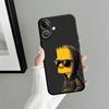 Funda Phone Cover Phone Case for Apple iPhone 16 14 13 12 11 15 Pro 7 8 XR XS MAX 17 Pro Max Air Cool S-simpsons Cartoon