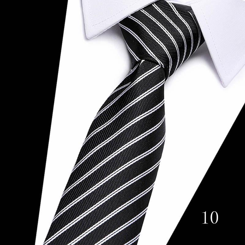 2025 Men's Formal 7.5cm Silk Polyester Tie