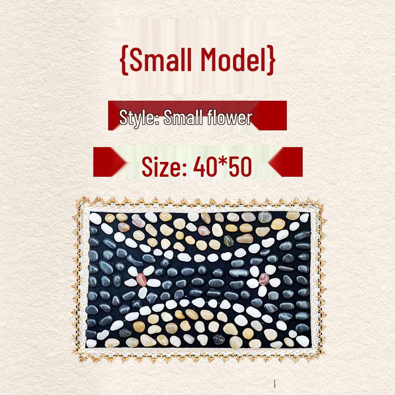 Yuhua Stone Acupressure Foot Massage Mat with Timer for Home Use