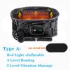 Electric Heating Waist Belt Inflatable Lumbar Protector Back Decompression Brace Infrared Vibration Massage Waist Airbag Support