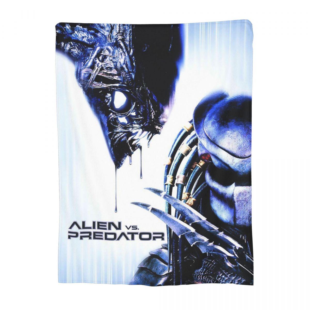 

Alien Vs. Predator Predator Movie Blankets Soft Warm Flannel Throw Blanket Bedding for Bed Living room Picnic Travel Home Couch 80x120cm