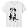 Watercolor Doodle Dog TShirt Sheepdog Puppy Dog Lovers Birthday Gift For Him