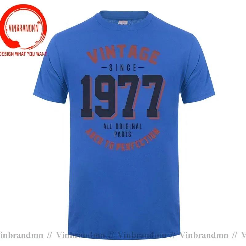 Vintage Since 1977 Aged To Perfection Tshirt Unisexs T Shirt Unisex Hi Street Tshirt Fashion Made In 1977 All Original Parts Tshirt