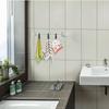 Magnetic Towel PU Circular Towel Portable Hat Backpack Clip Hanging Black Durable and Saving Kitchen and Bathroom