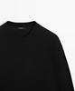 Masimodutti Wool Blend Fine Knit Sweater