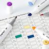 Ohuhu Water-Based Marker Art Marker Pens, 59 Colors, 60 Pens, Brush Tip, Watercolor Ink, Vivid Colors, Perfect for Illustrations, Diaries, Picture Let