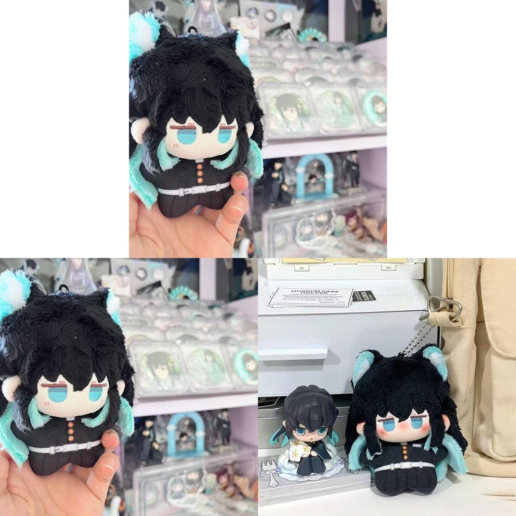 Demon Slayer Tokito Muichiro Plush Toy 10cm Cotton Doll For Teens Collectors Gift