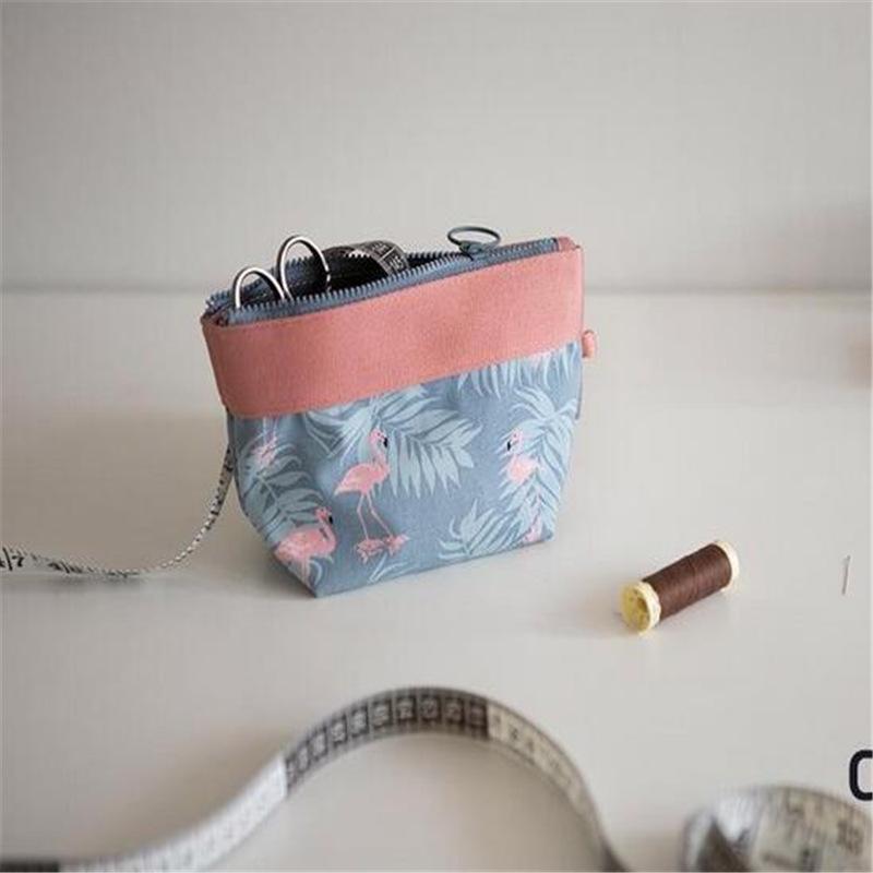 Flamingo Multifunctional Women's Travel Cosmetic and Storage Bag