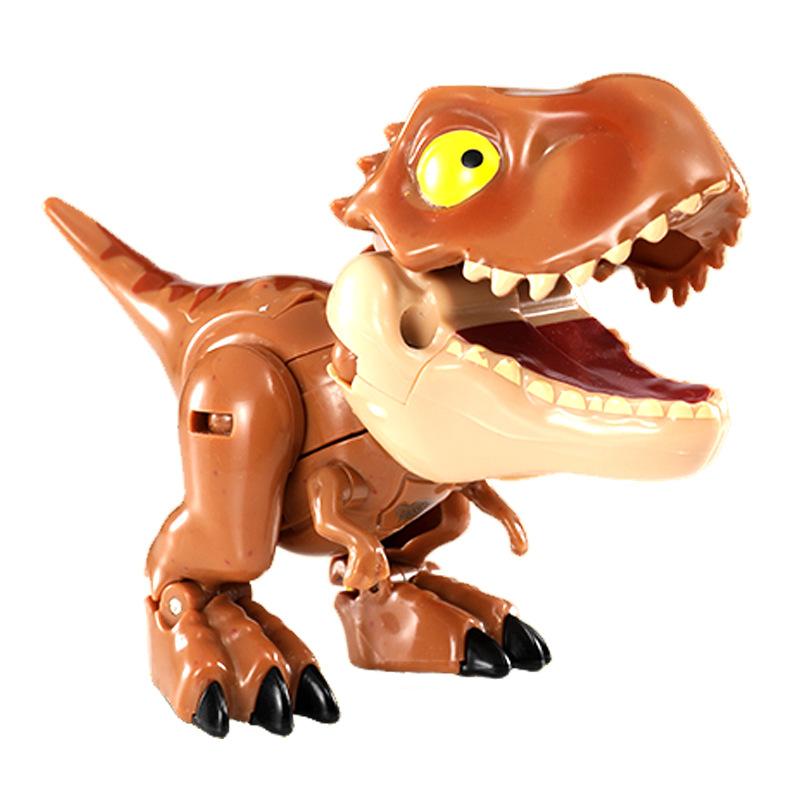 Biting Finger Dinosaur Deformation Toy Tyrannosaurus Rex Dinosaur Egg Boy Simulation Little Boy Children'S Gift