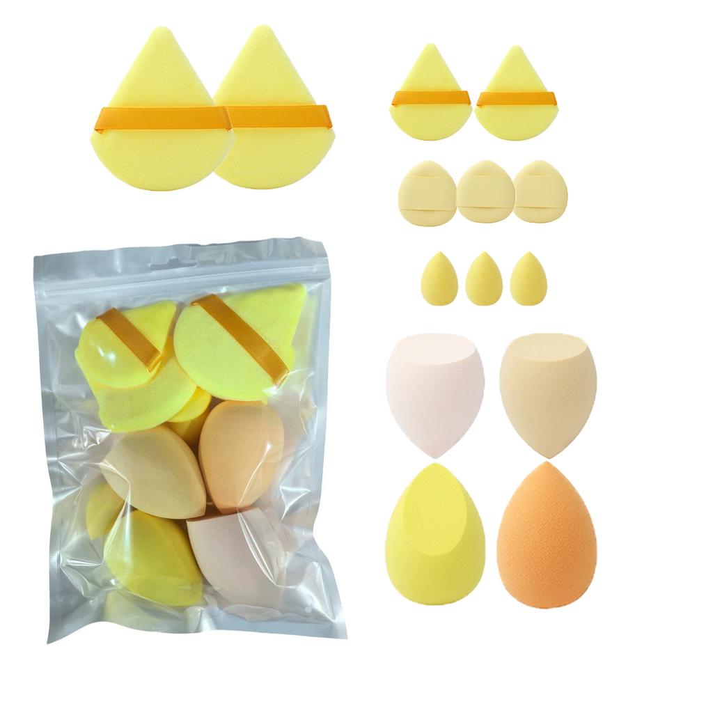 4/14Pcs Makeup Sponge Cosmetic Blender Beauty Egg Foundation Sponges Puff  Powder Puffs Make Up Accessories Women Makeup Tools
