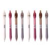 8PCS Stress Relief Retractable Gel Pen 0.5MM Tip Quick Dry Ergonomic Silicone Grip Gel Pen for School Office Supplies