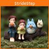 My Neighbor Totoro Anime Character Cat Girl Blowing Xun Mini Ornament Model