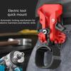 Practical Tool Belt Clip Double Lock Automatic Lock Mechanism for Power Drills Ensuring Secure Attachments During Use