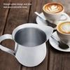 Lattiera in Acciaio Inossidabile Lattiera per Montare il Latte Brocca per Caffè Panna Espresso(60ml)